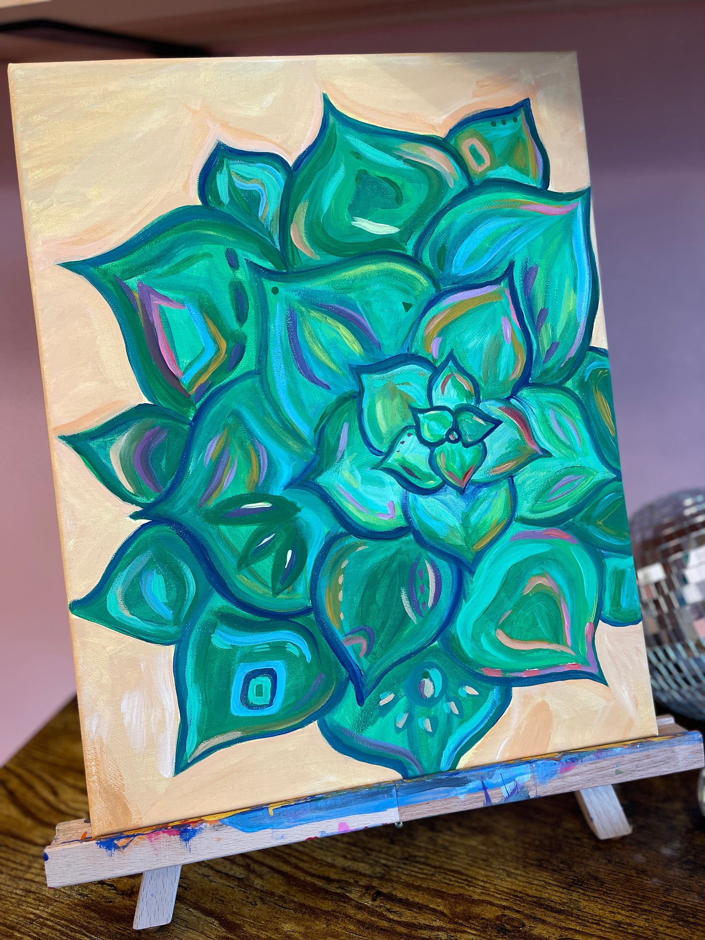 ✨ Succulent Still Life Paint Party ✨