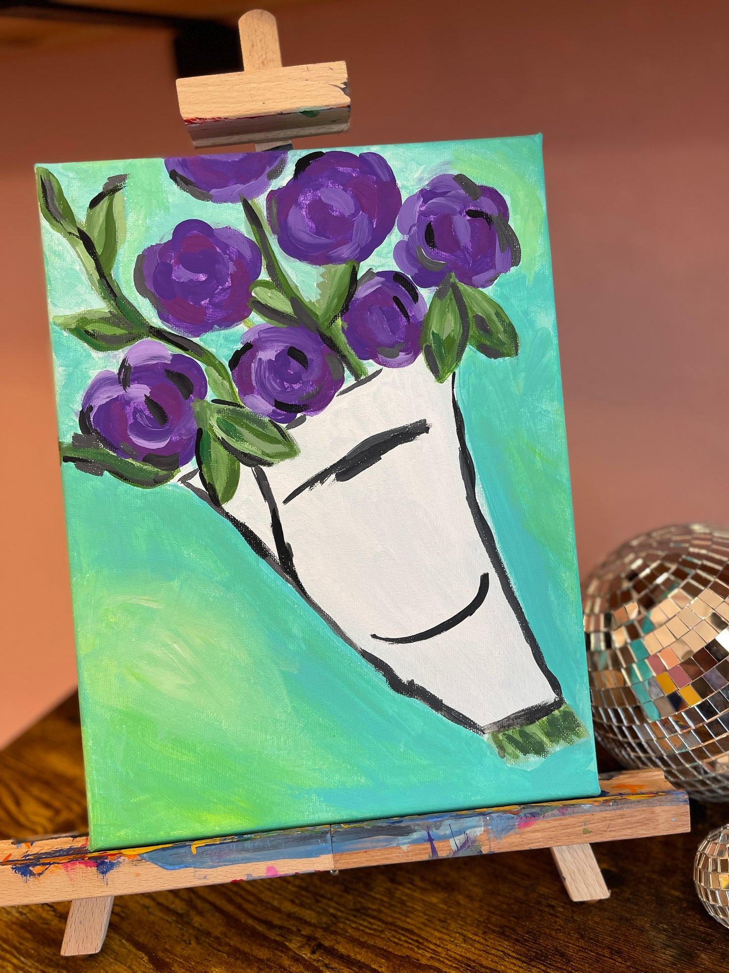 ✨ Bloom Bouquet Paint Party ✨