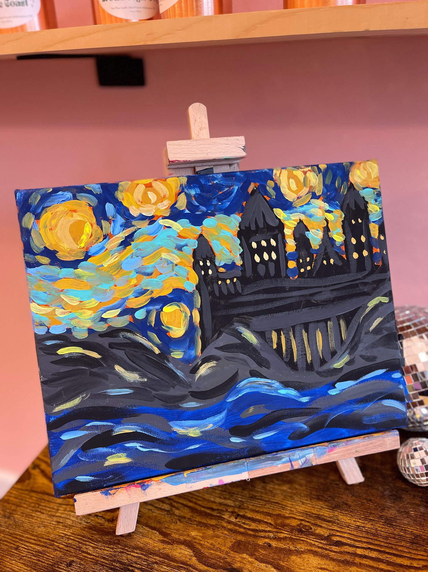 ✨ Hogwarts Starry Night Paint Party ✨