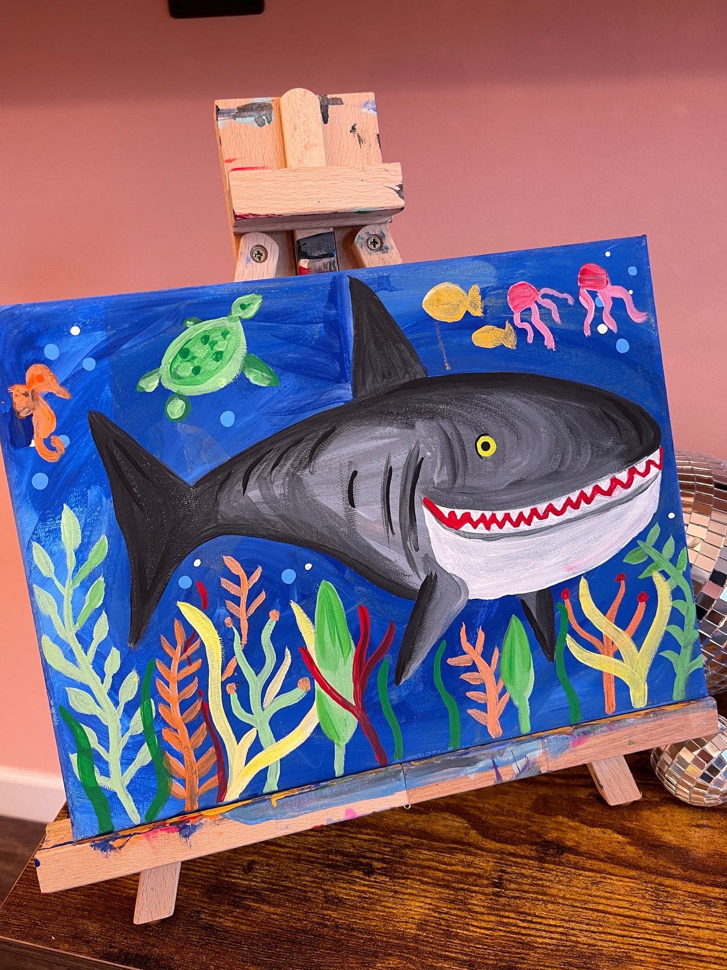 ✨ Smiley Shark Under the Sea Paint Party ✨