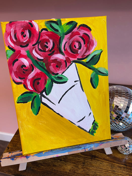 ✨ Bloom Bouquet Paint Party ✨