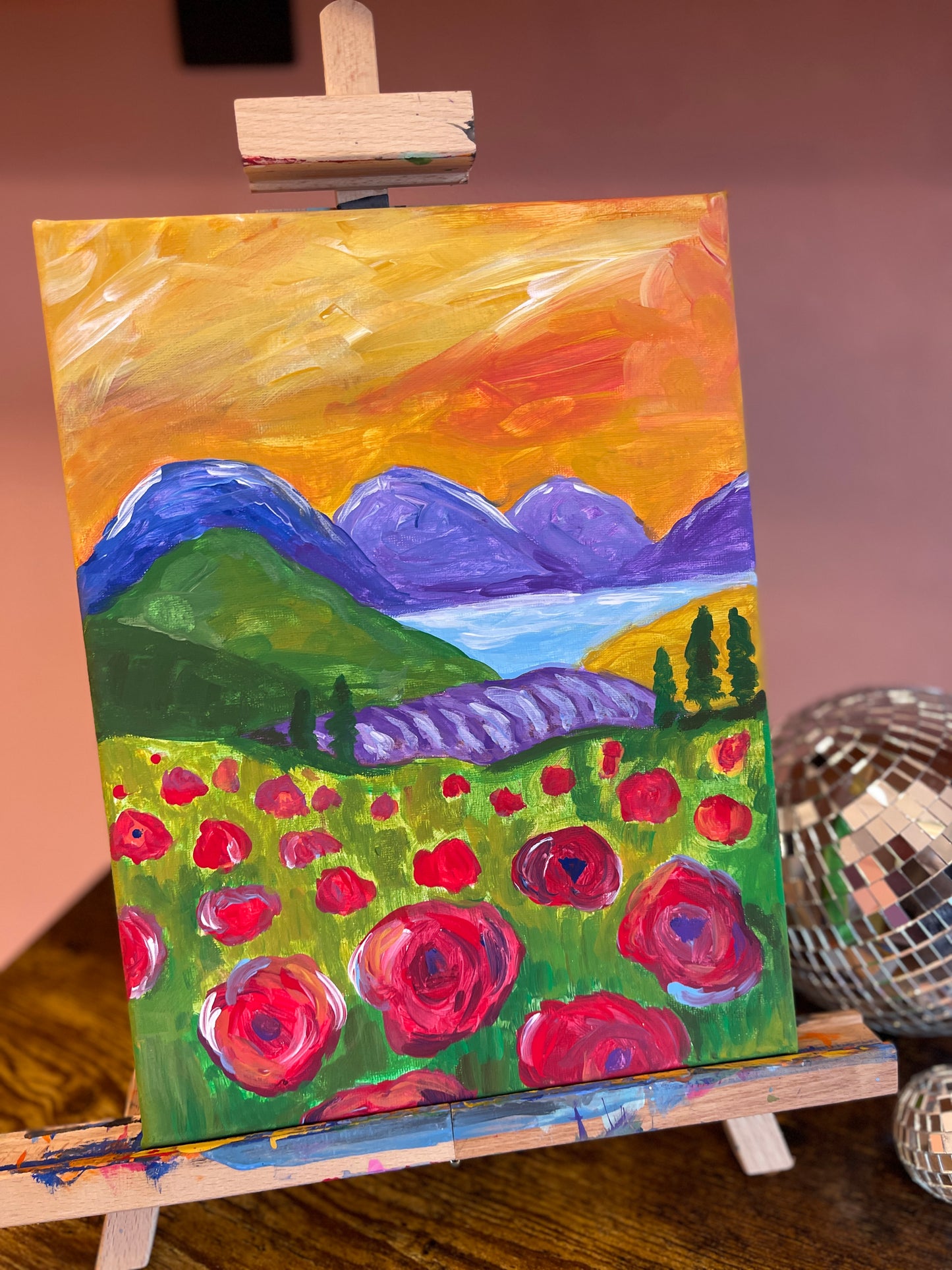 ✨ Tuscan Glow Paint Party ✨