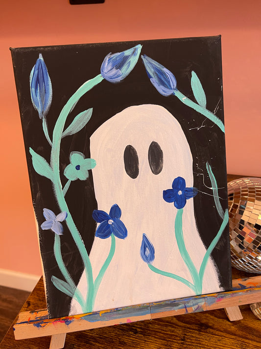 ✨ Flower Ghostie Paint Party ✨