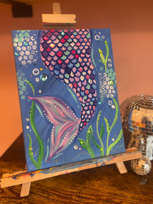 ✨ Mermaid Days Sensory Paint Party ✨