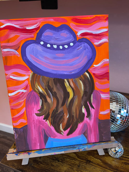 ✨ Cowgirl Paint Party ✨