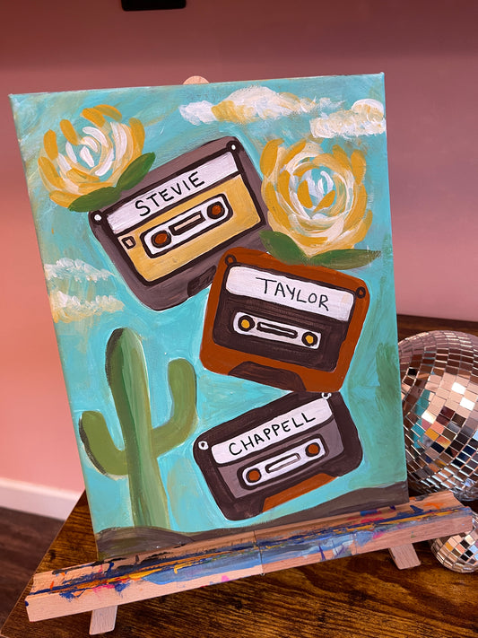 ✨ Mixtape Memories Paint Party ✨