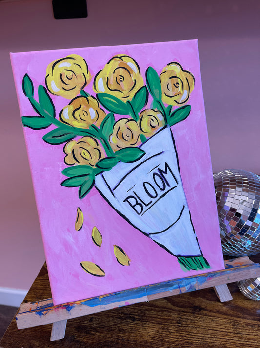 ✨ Bloom Bouquet Paint Party ✨