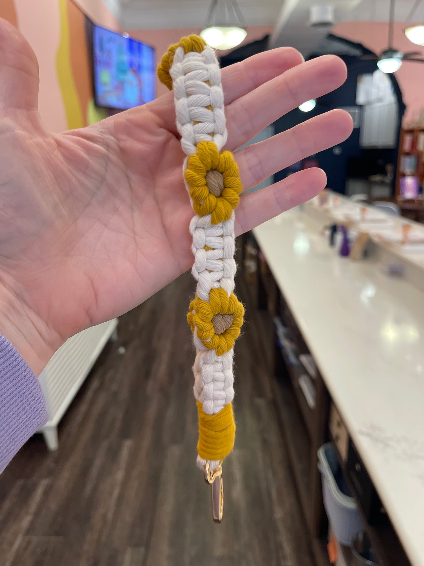 Macramé Wristlet
