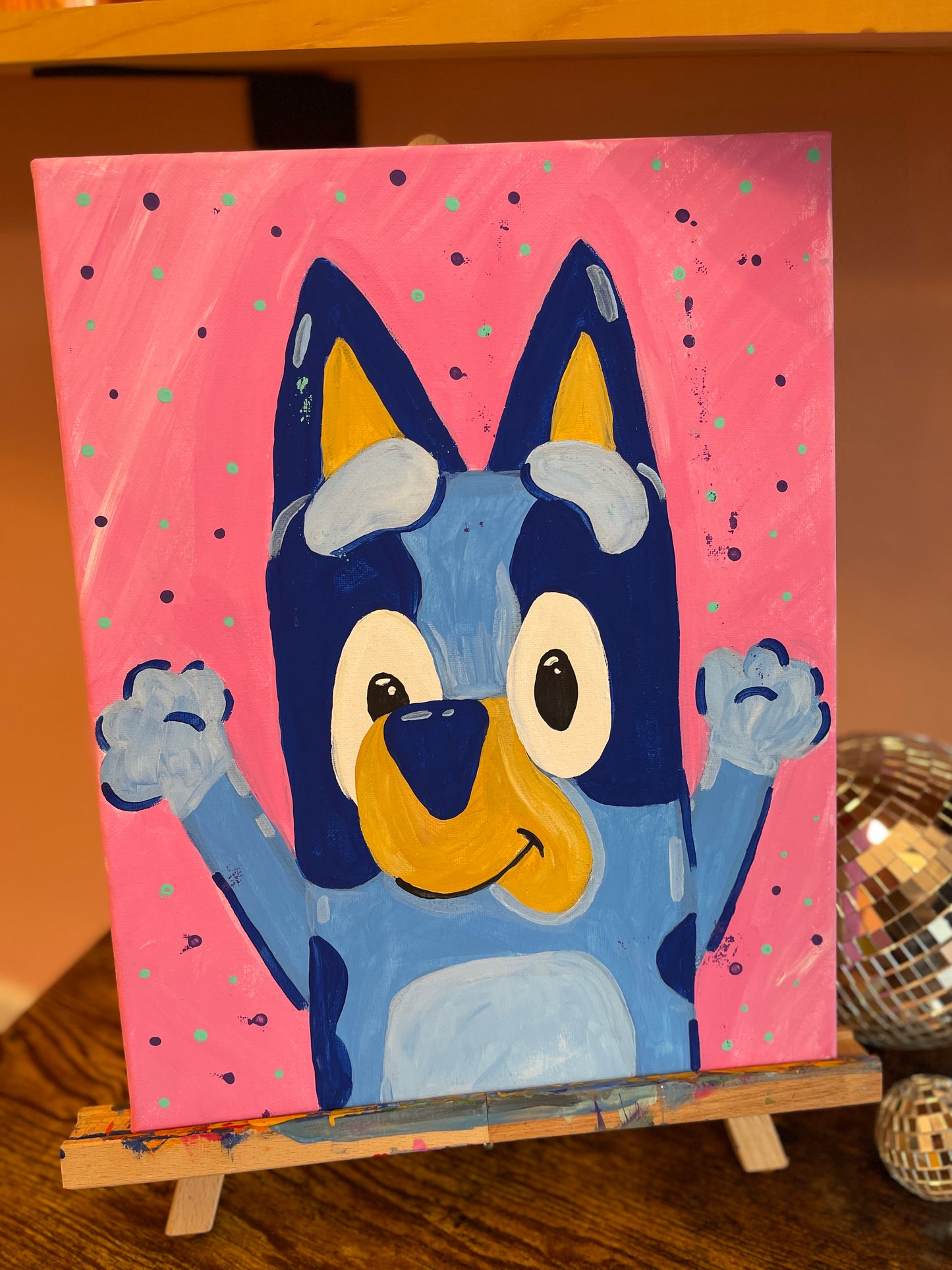 ✨ Bluey Paint Party ✨