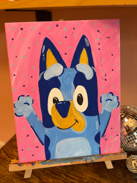 ✨ Bluey Paint Party ✨