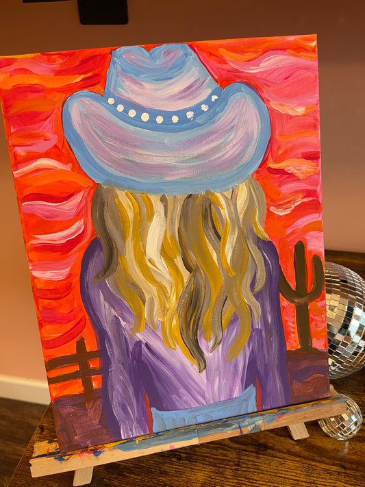 ✨ Cowgirl Paint Party ✨