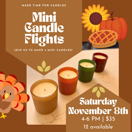 🕯️Mini Candle Flight Night!  ✨