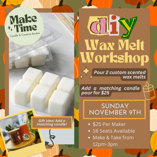 DIY Wax Melt Workshop | Make Time Urbana